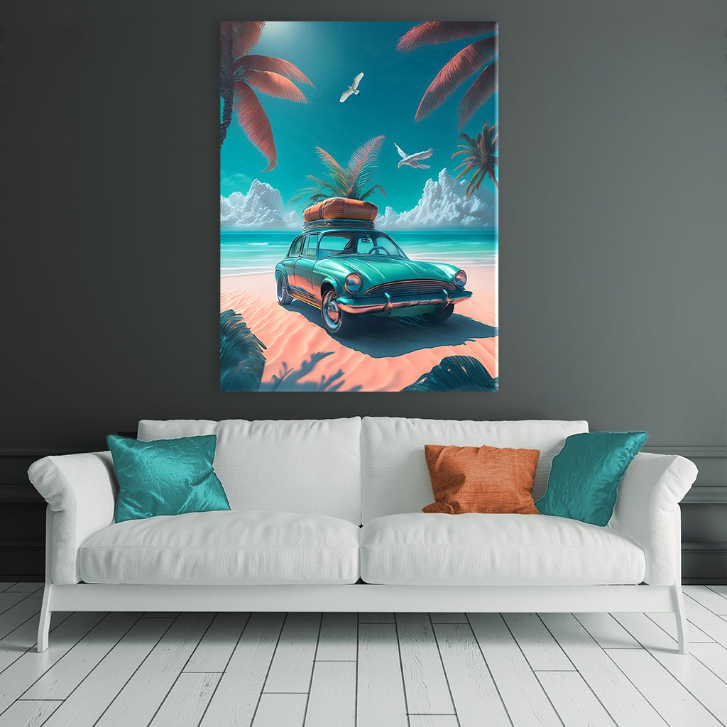Car Series - Tropical Beach by Aldanis - Affengeile Bilder