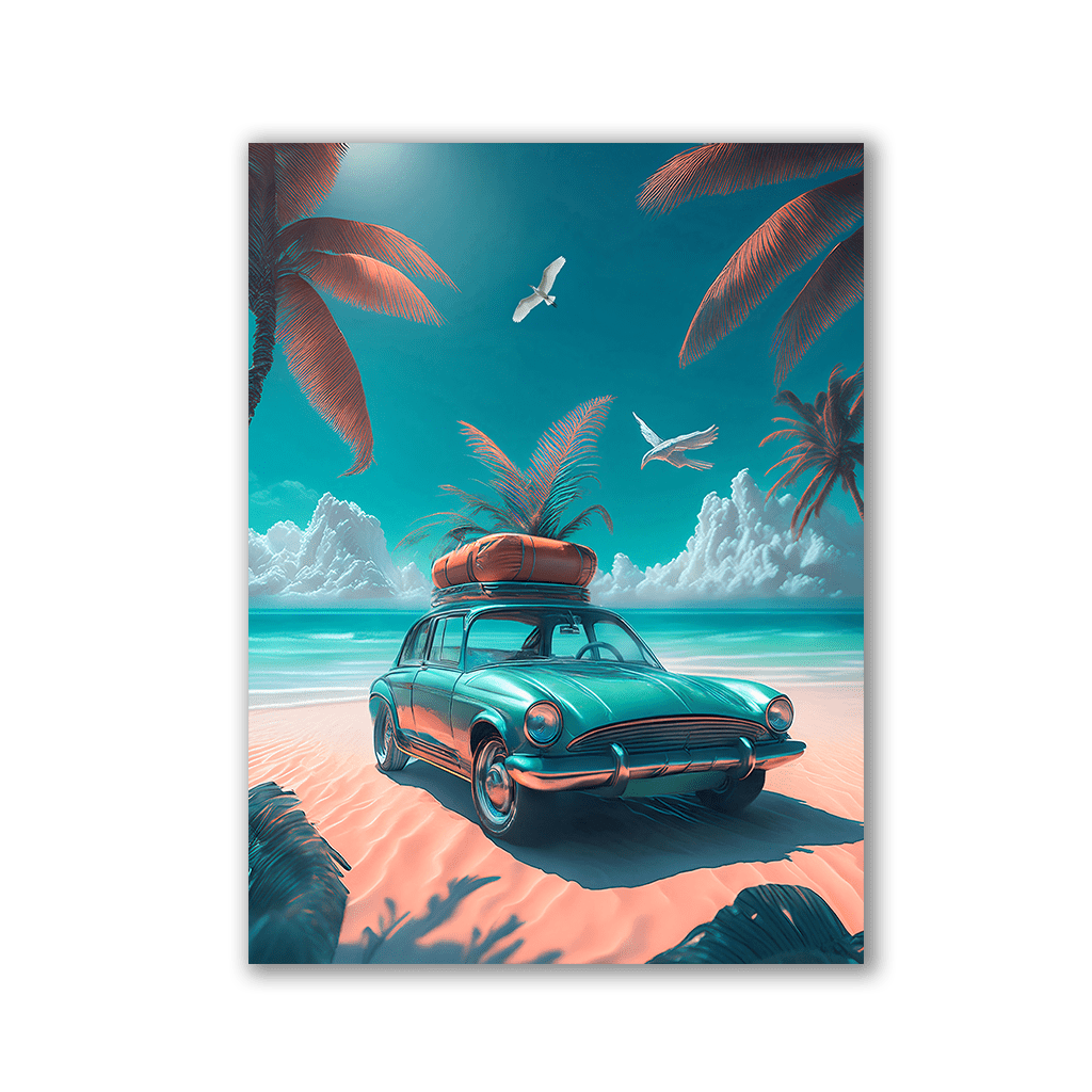 Car Series - Tropical Beach by Aldanis - Affengeile Bilder