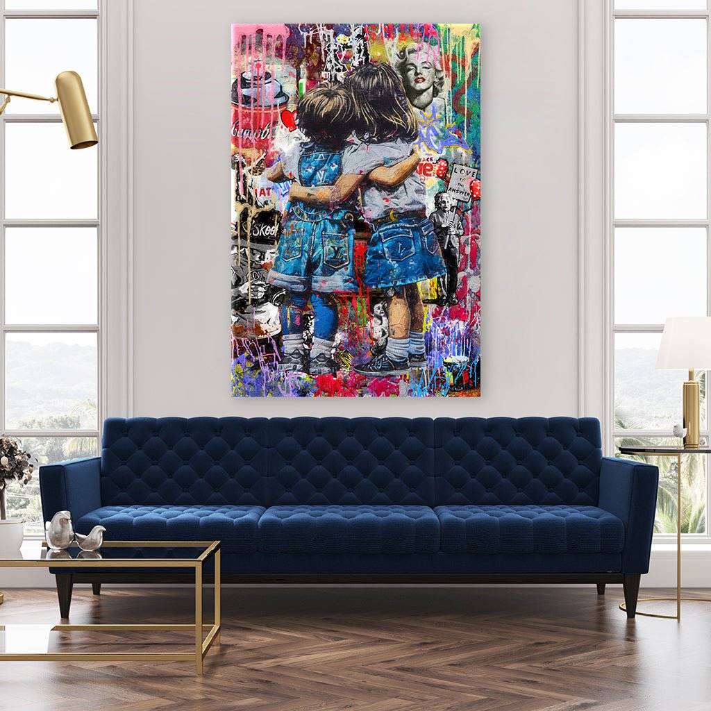 Children's Friendship by Adrian Vieriu - Affengeile Bilder