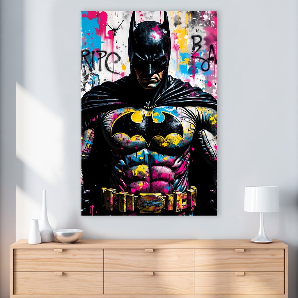 Colored Batman by Adrian Vieriu - Affengeile Bilder