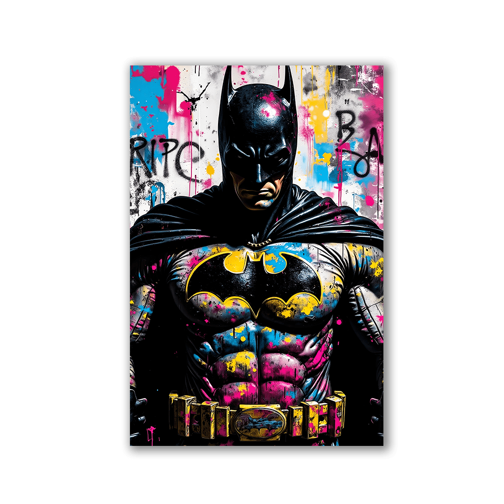 Colored Batman by Adrian Vieriu - Affengeile Bilder