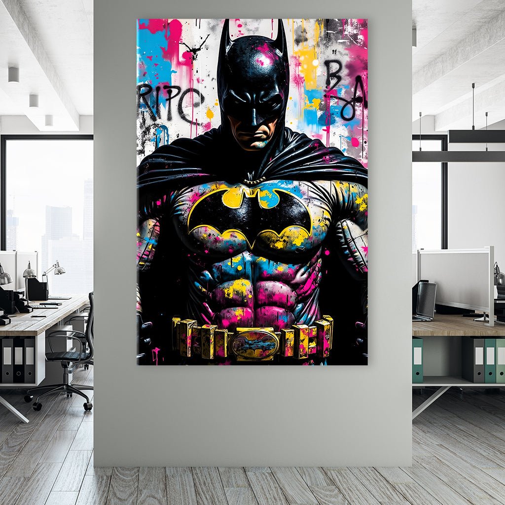 Colored Batman by Adrian Vieriu - Affengeile Bilder