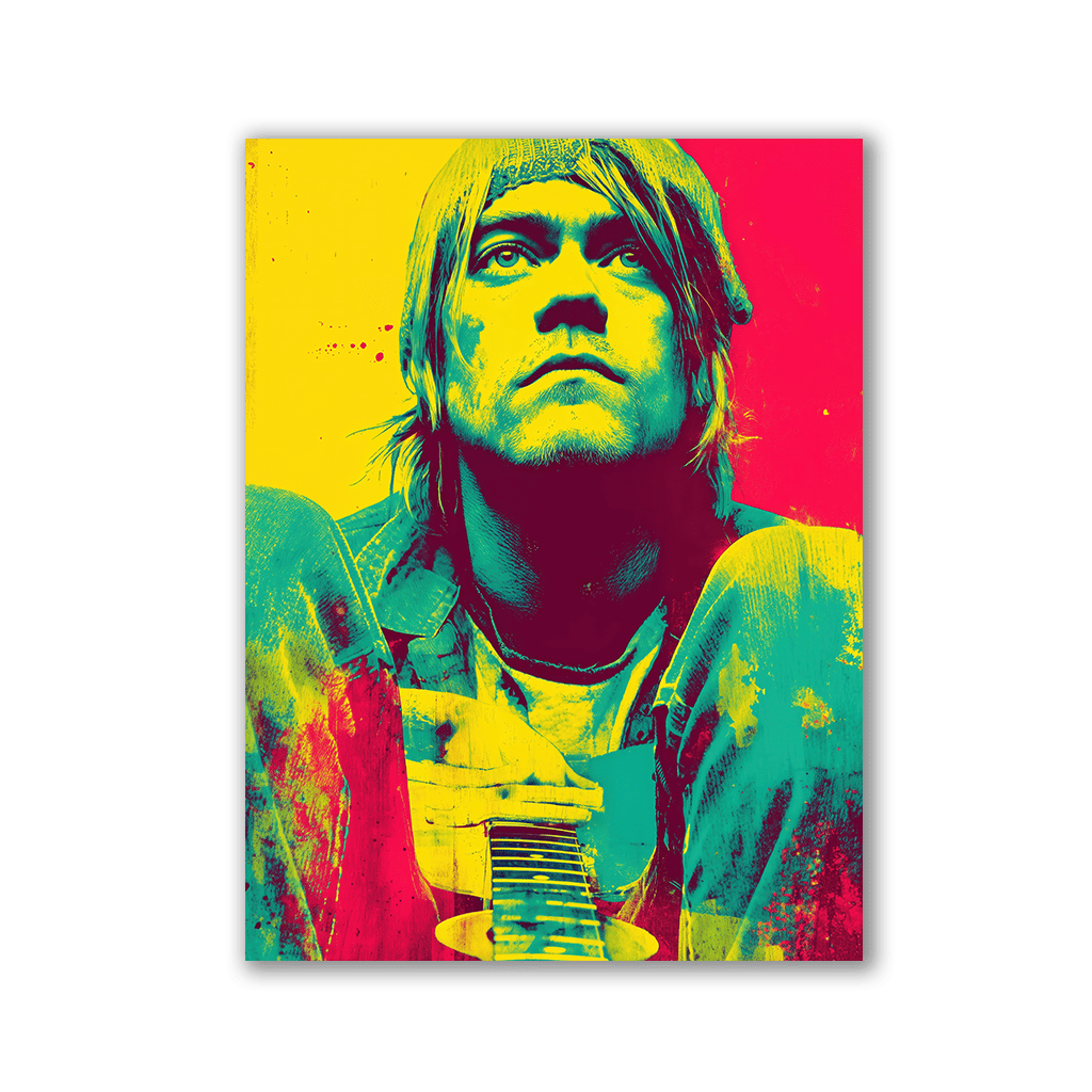 Curt Cobain by Frank Daske - Affengeile Bilder