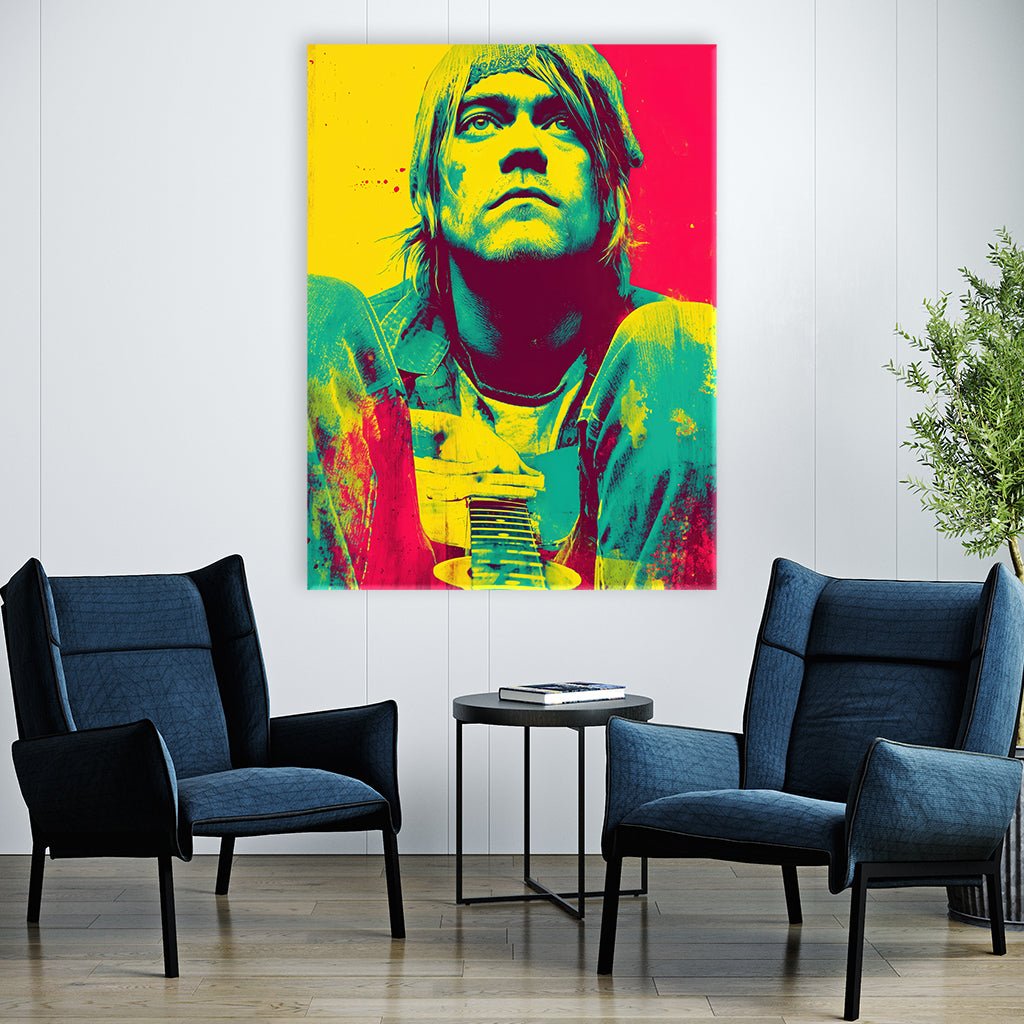 Curt Cobain by Frank Daske - Affengeile Bilder