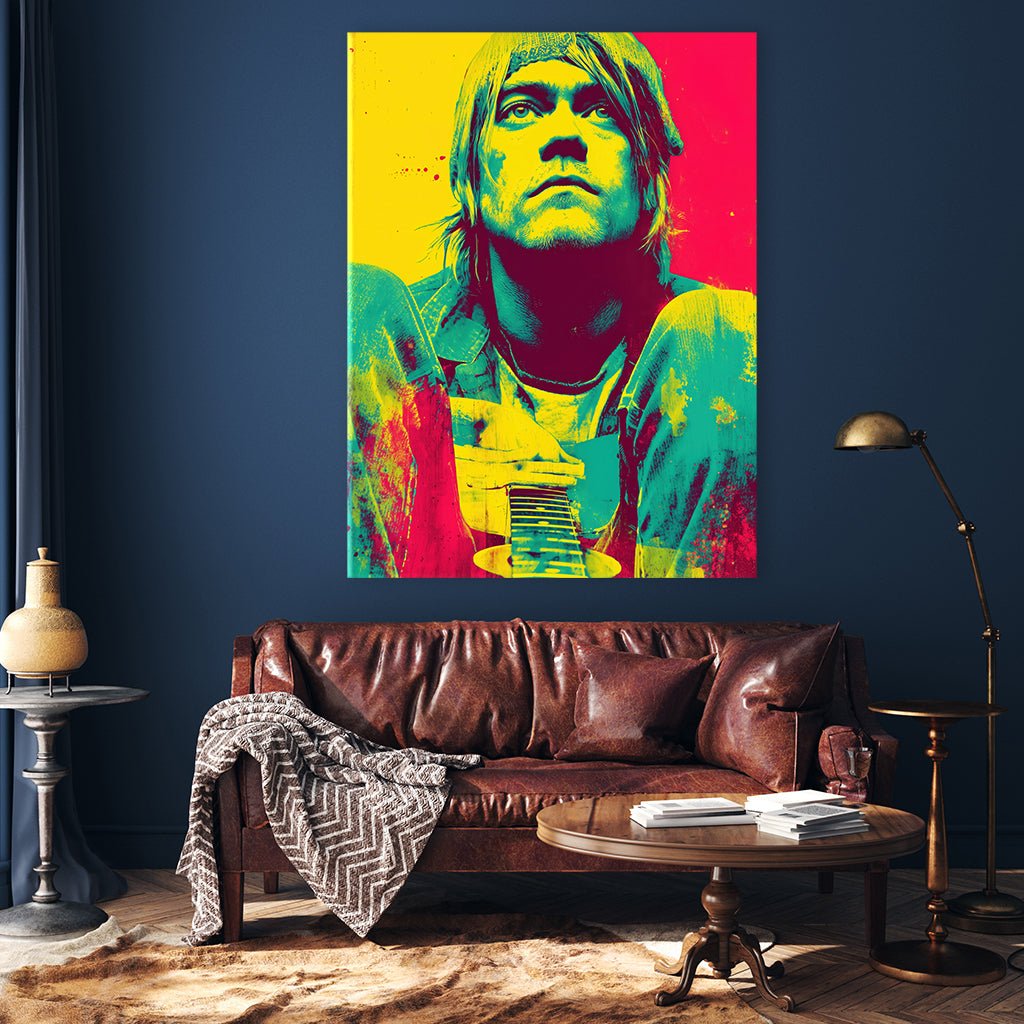 Curt Cobain by Frank Daske - Affengeile Bilder
