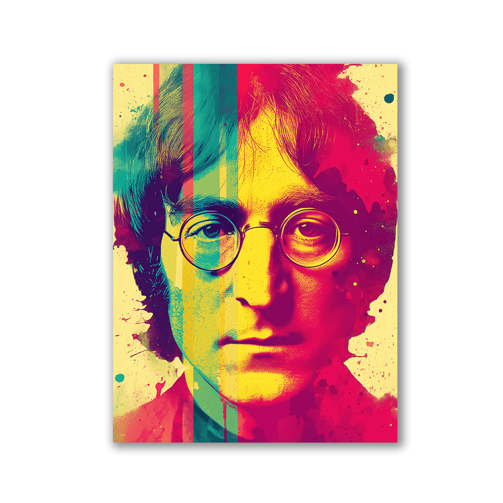 John Lennon Portrait by Frank Daske - Affengeile Bilder