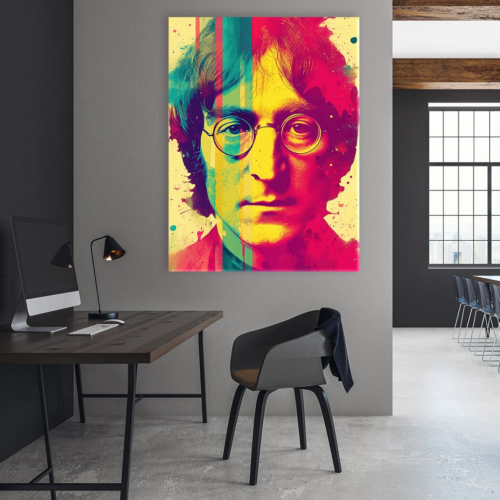 John Lennon Portrait by Frank Daske - Affengeile Bilder
