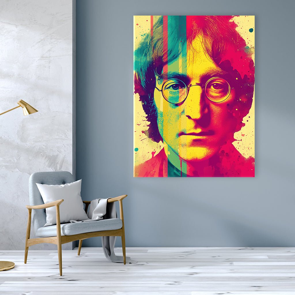 John Lennon Portrait by Frank Daske - Affengeile Bilder