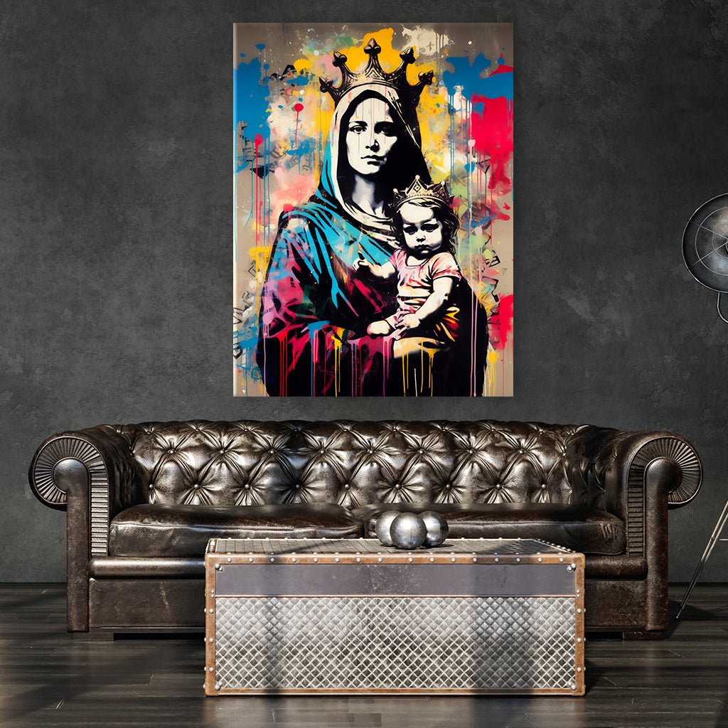 Madonna with Child by Frank Daske - Affengeile Bilder