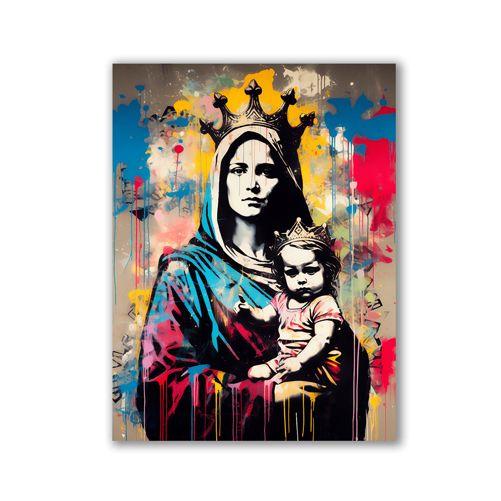 Madonna with Child by Frank Daske - Affengeile Bilder