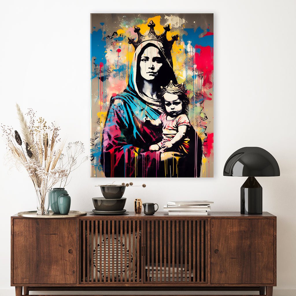 Madonna with Child by Frank Daske - Affengeile Bilder