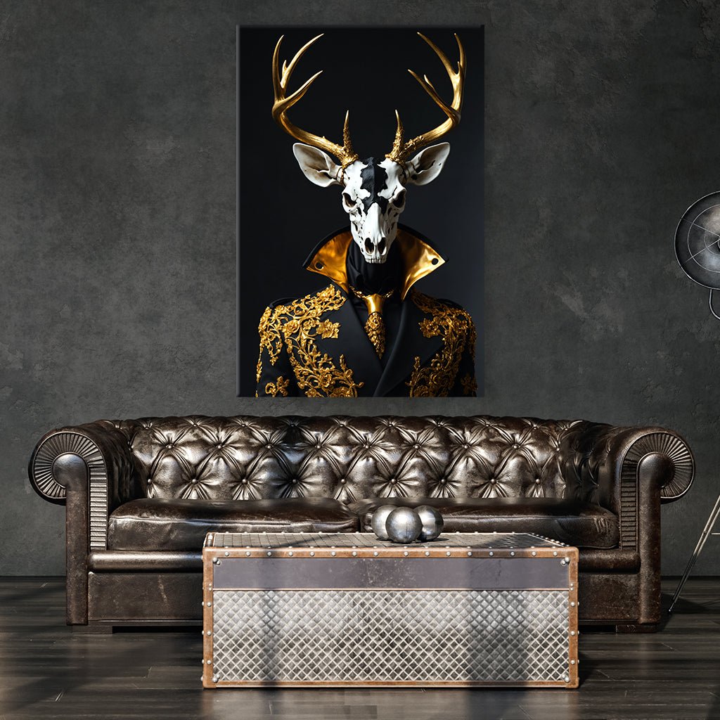 Noble Antlers Man by Adrian Vieriu - Affengeile Bilder