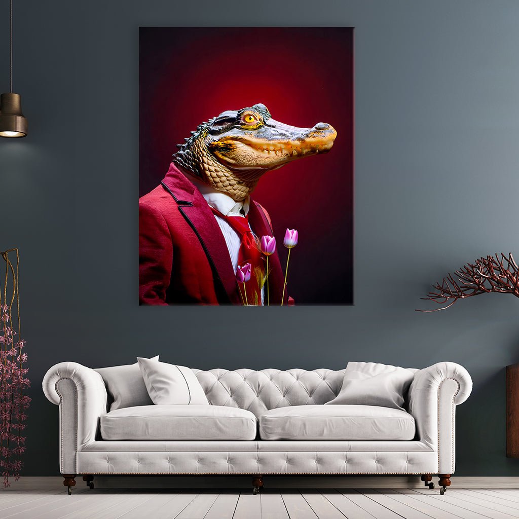 Polite crocodile by Aldanis - Affengeile Bilder