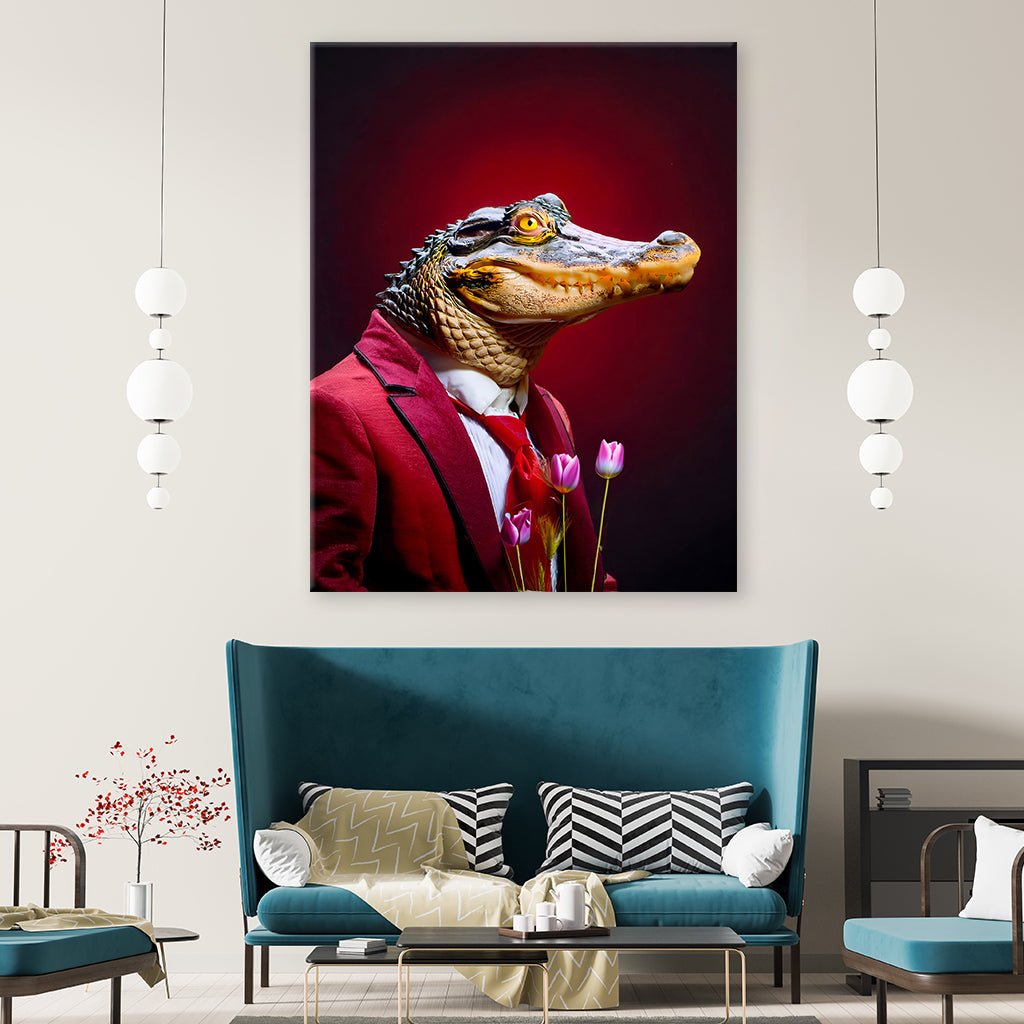 Polite crocodile by Aldanis - Affengeile Bilder