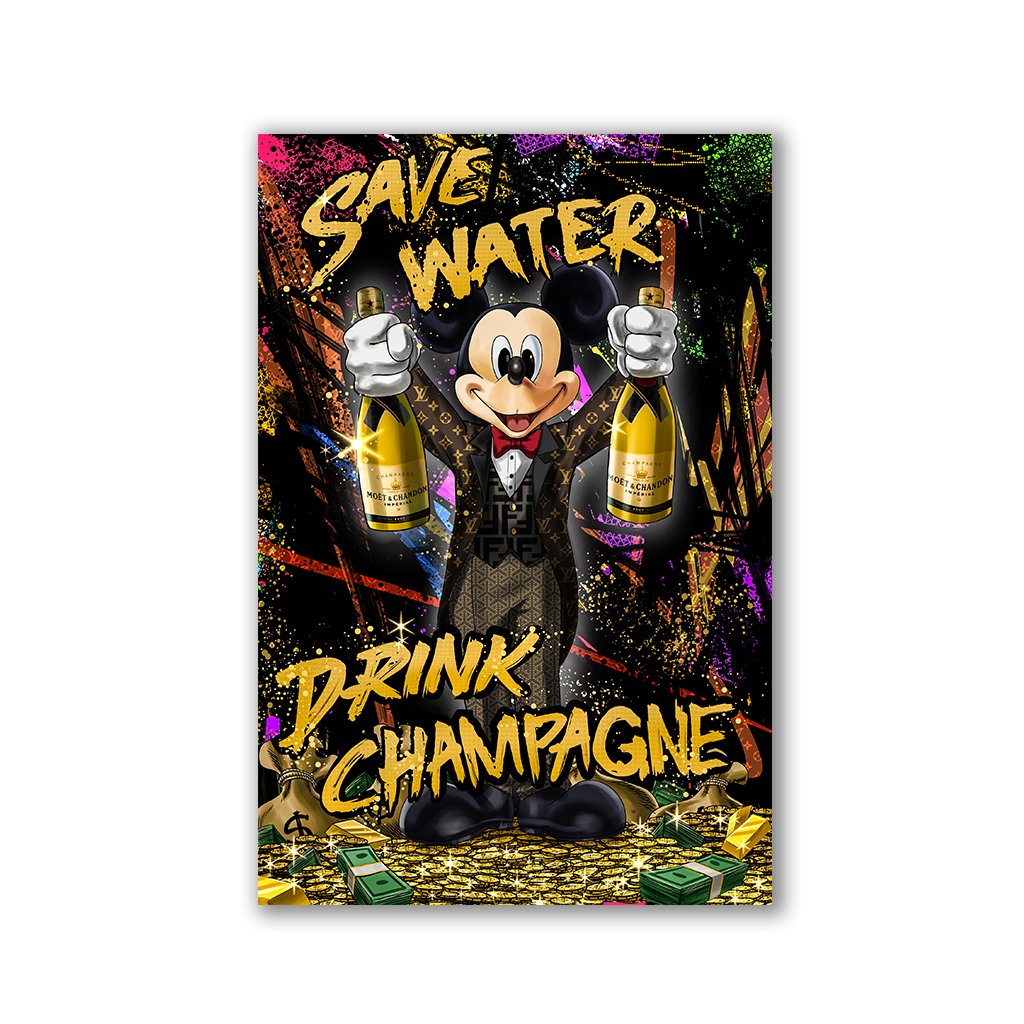 Save Water No2 by Adrian Vieriu - Affengeile Bilder