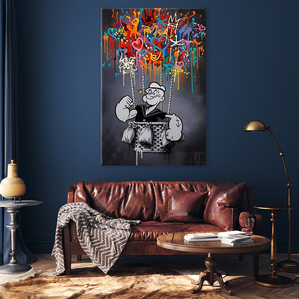 Street Art Sailor by Adrian Vieriu - Affengeile Bilder