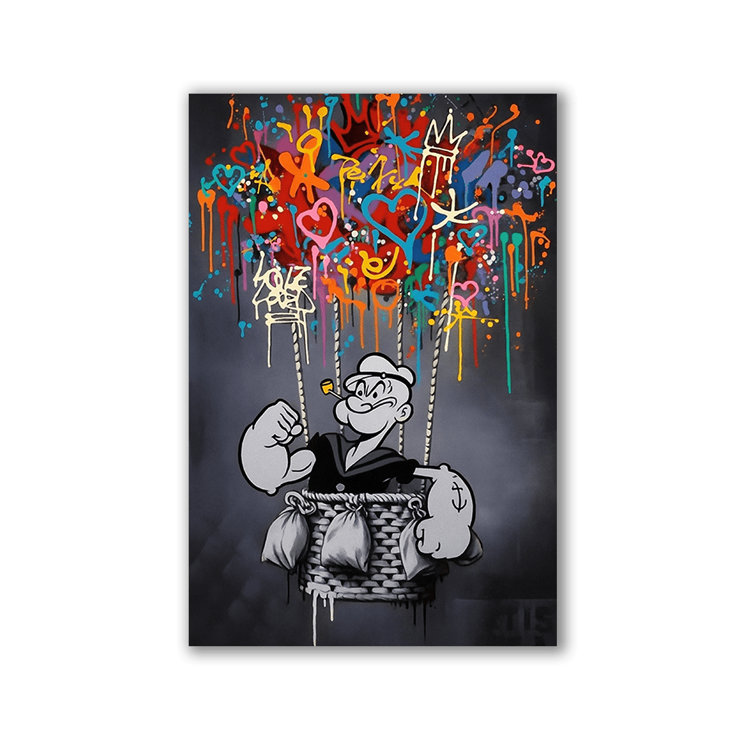 Street Art Sailor by Adrian Vieriu - Affengeile Bilder