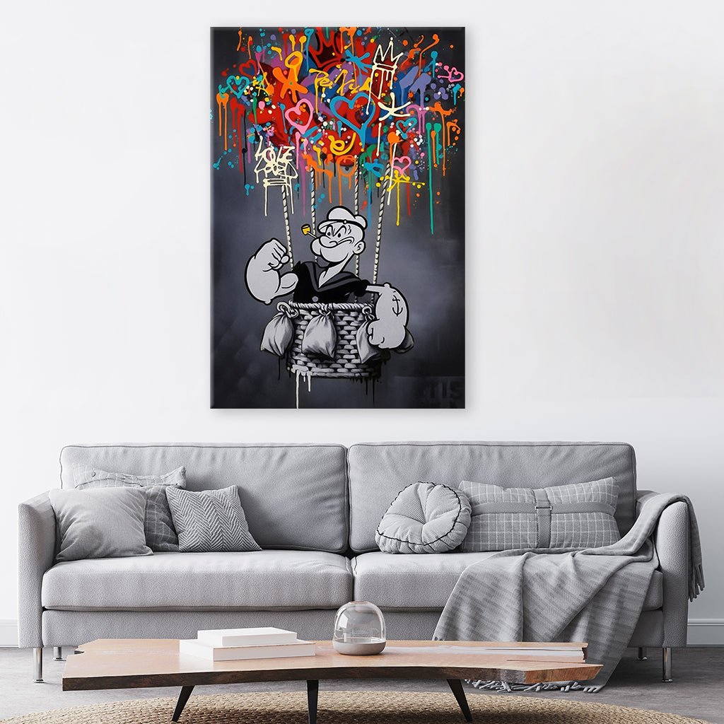 Street Art Sailor by Adrian Vieriu - Affengeile Bilder