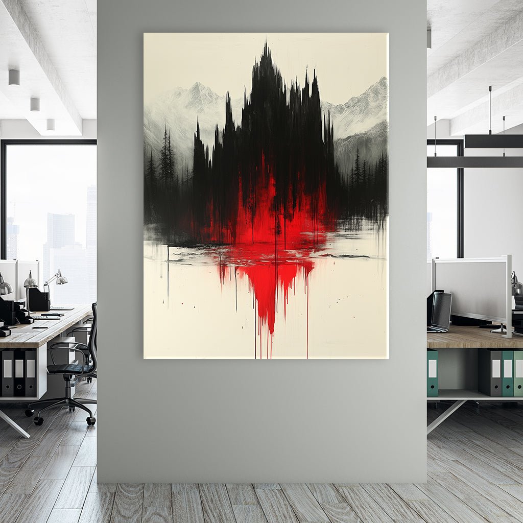 The Bleeding Mountain by David Drake - Affengeile Bilder