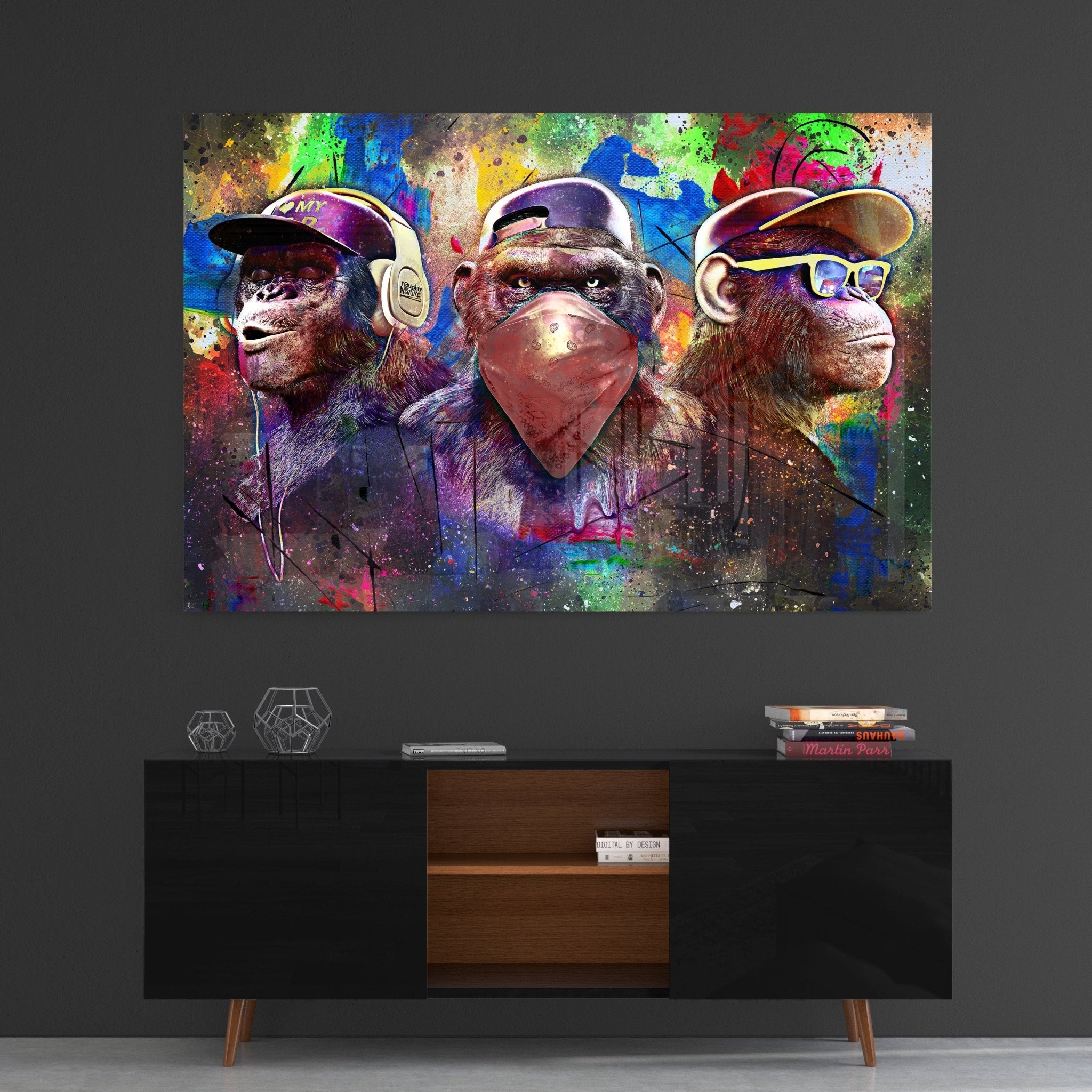 Affengeil Abstrakt by Juliano de Araujo - Affengeile Bilder