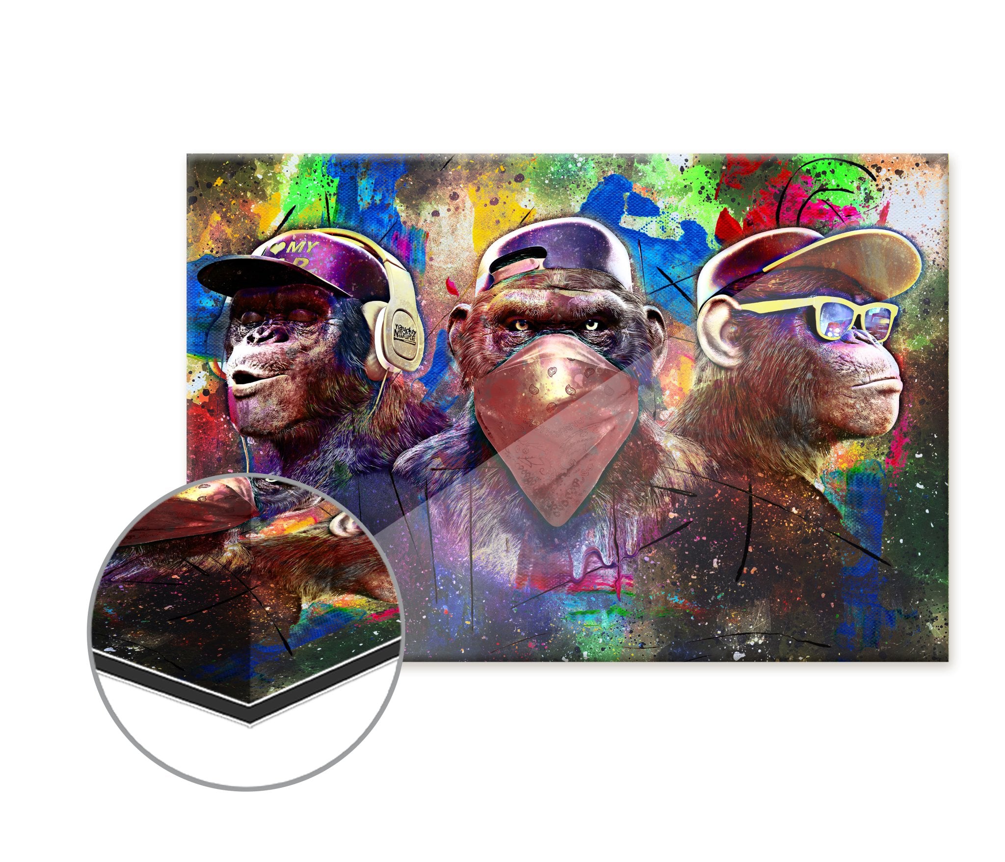 Affengeil Abstrakt by Juliano de Araujo - Affengeile Bilder