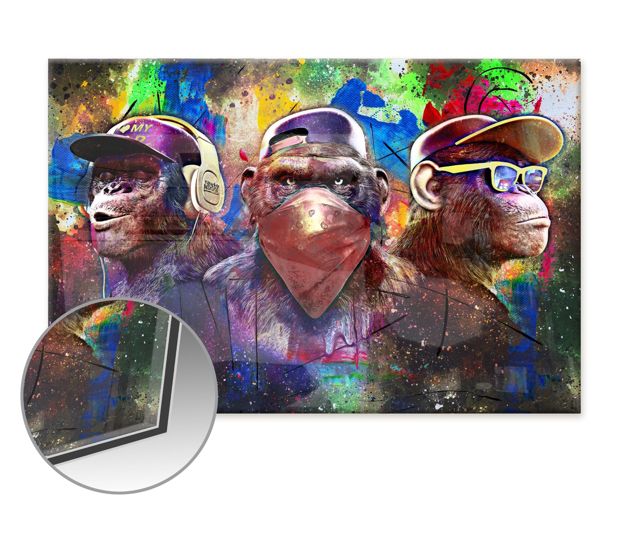 Affengeil Abstrakt by Juliano de Araujo - Affengeile Bilder