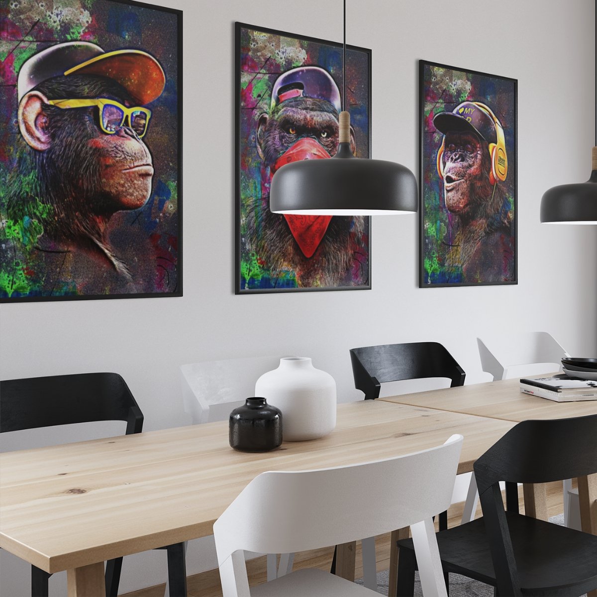 Affengeil Abstrakt by Juliano de Araujo