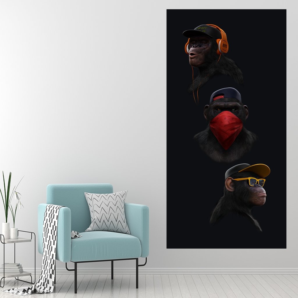 Affengeil (hochkant) by Juliano de Araujo - Affengeile Bilder