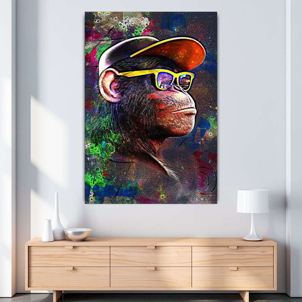 Affengeil Sonnenbrille Abstrakt by Juliano de Araujo - Affengeile Bilder