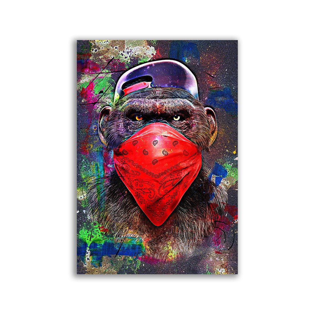 Affengeil Tuch Abstrakt by Juliano de Araujo - Affengeile Bilder