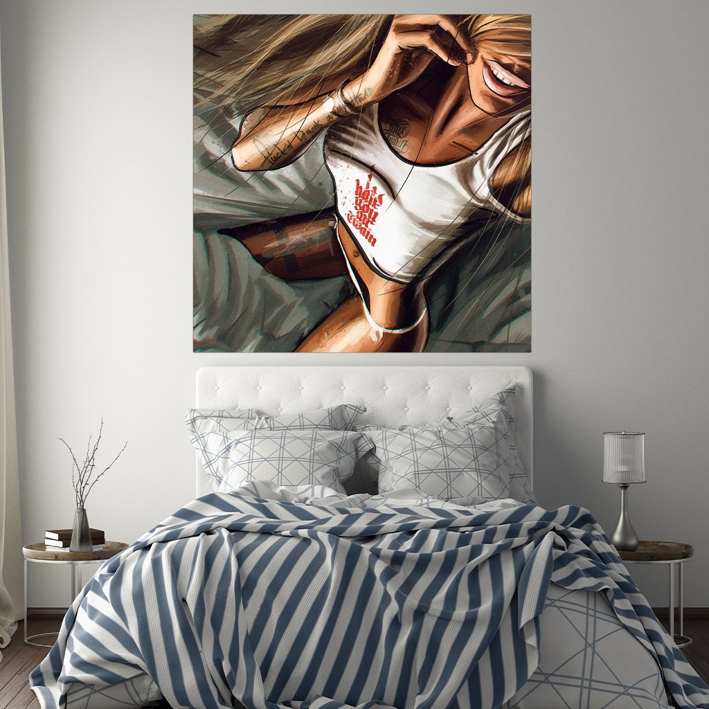 "Blonde Tattoo Girl" - Affengeile Bilder