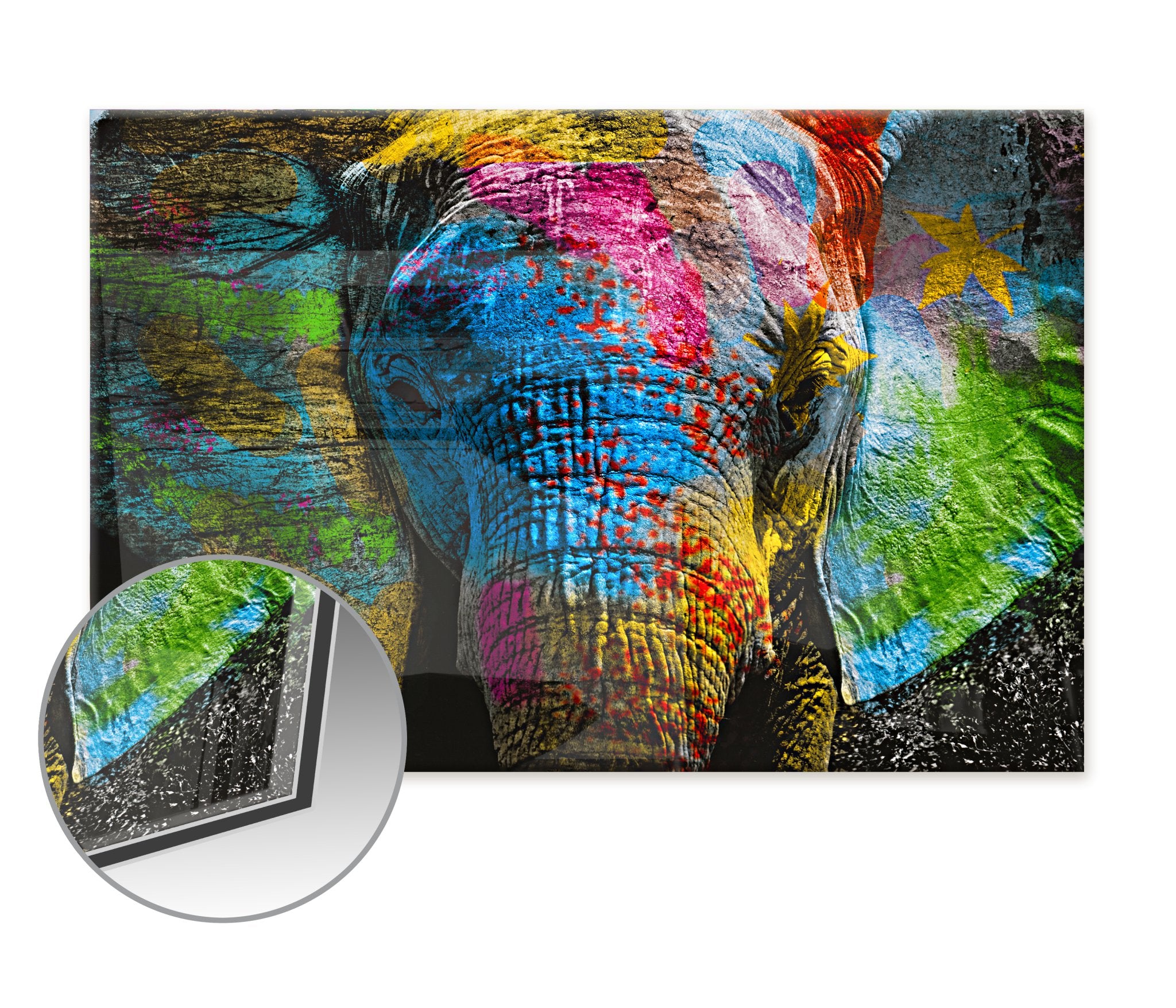 Color Elephant - Affengeile Bilder