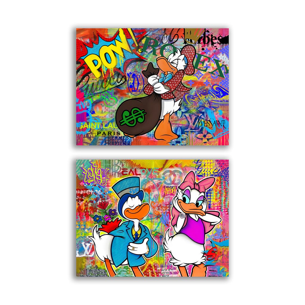 "Donald Duck" - Duo by Sean Flores - Affengeile Bilder