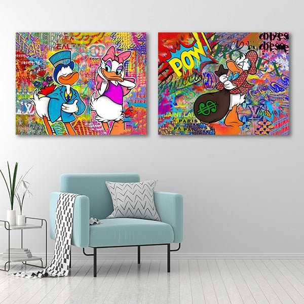 "Donald Duck" - Duo by Sean Flores - Affengeile Bilder