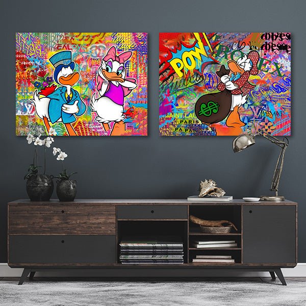 "Donald Duck" - Duo by Sean Flores - Affengeile Bilder