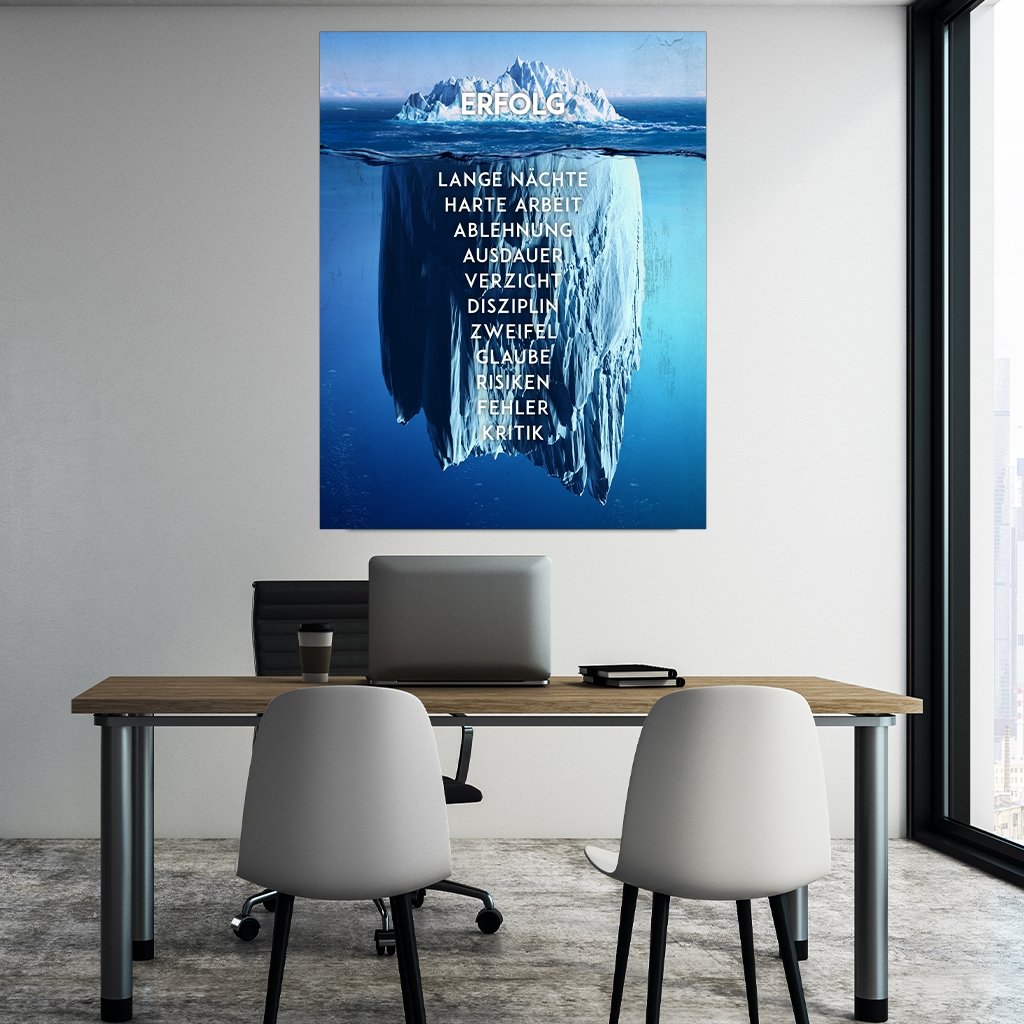 "Eisberg des Erfolgs" - Affengeile Bilder