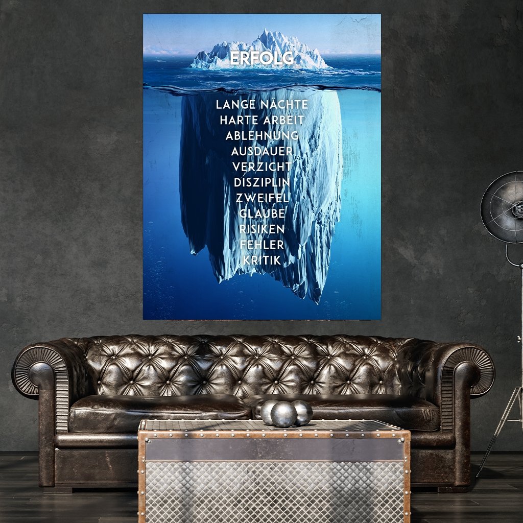 "Eisberg des Erfolgs" - Affengeile Bilder