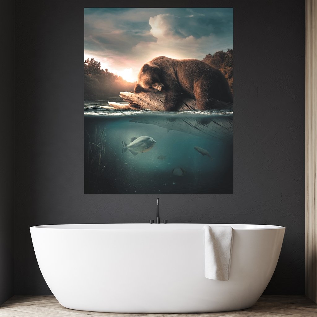 "Floating Bear" - Affengeile Bilder