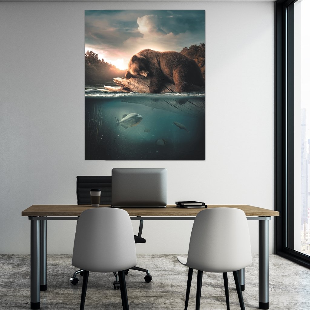 "Floating Bear" - Affengeile Bilder