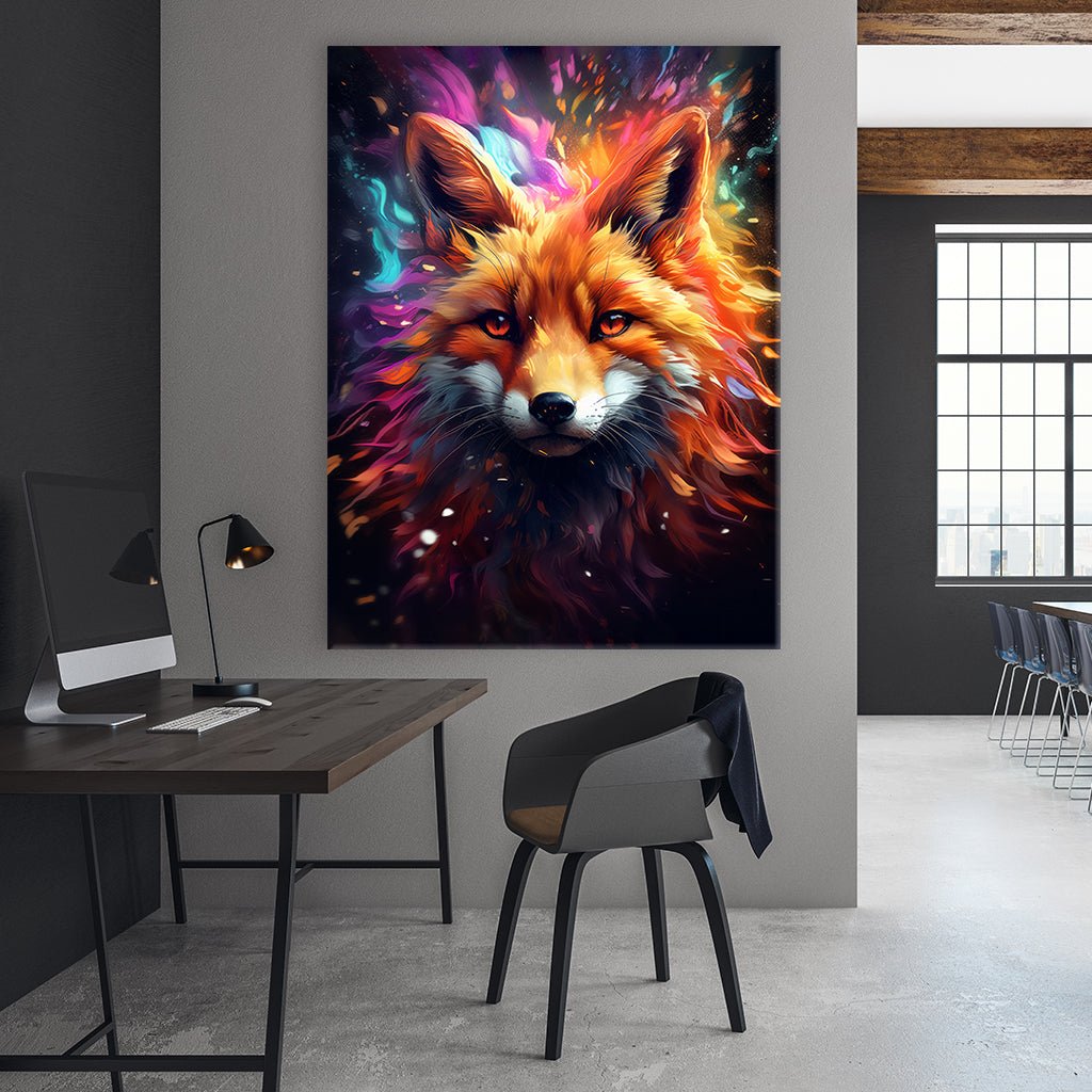 Fox Abstract by Zenzdesign - Affengeile Bilder