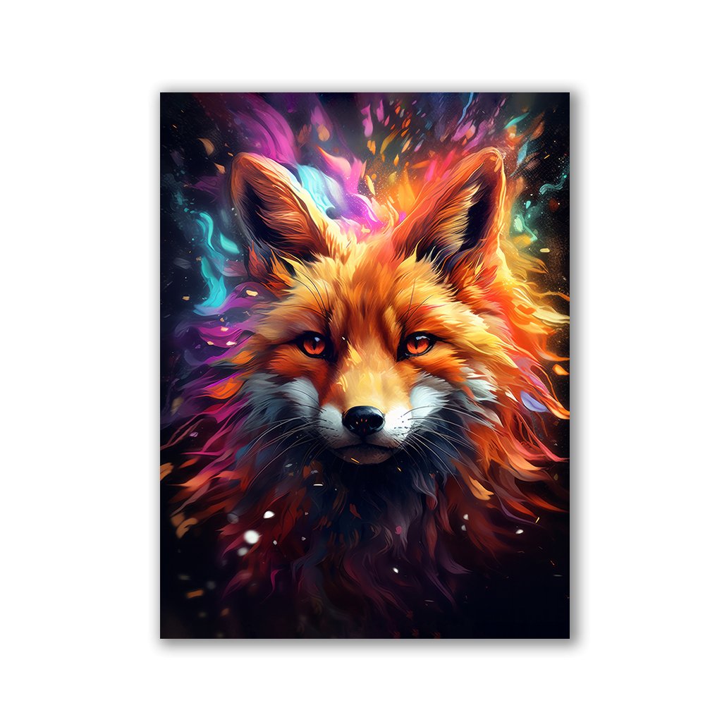 Fox Abstract by Zenzdesign - Affengeile Bilder