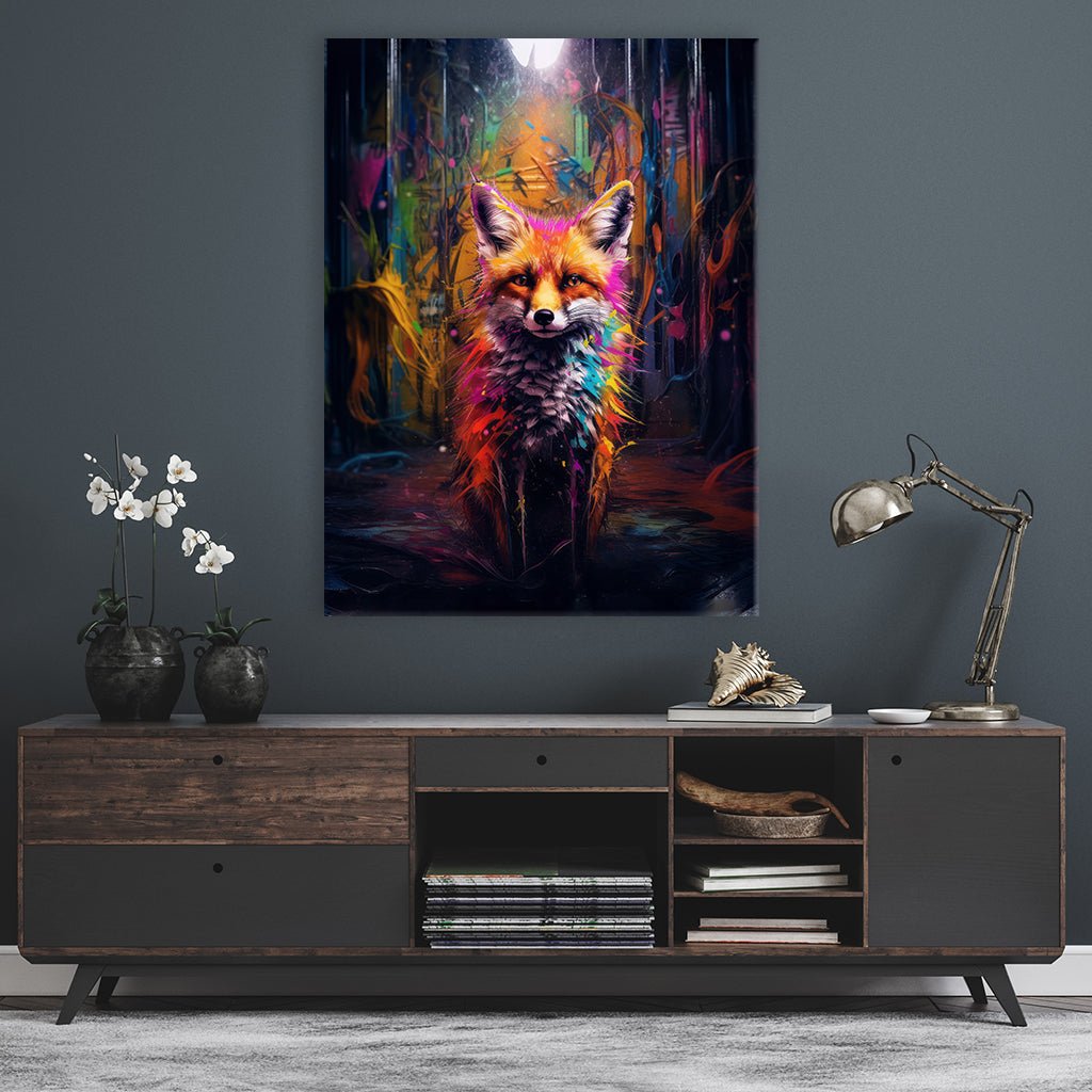 Fox Graffiti by Zenzdesign - Affengeile Bilder