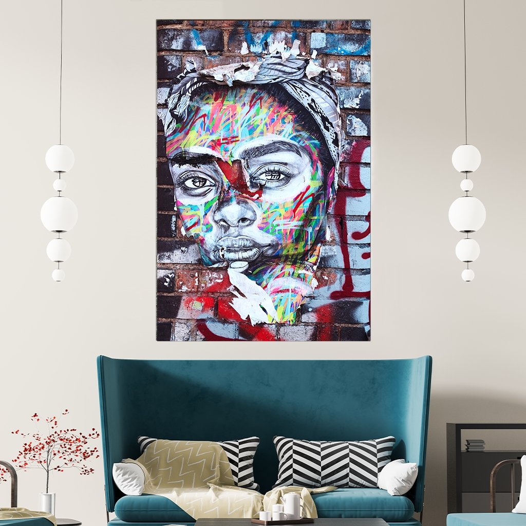 "Graffiti Woman" - Affengeile Bilder