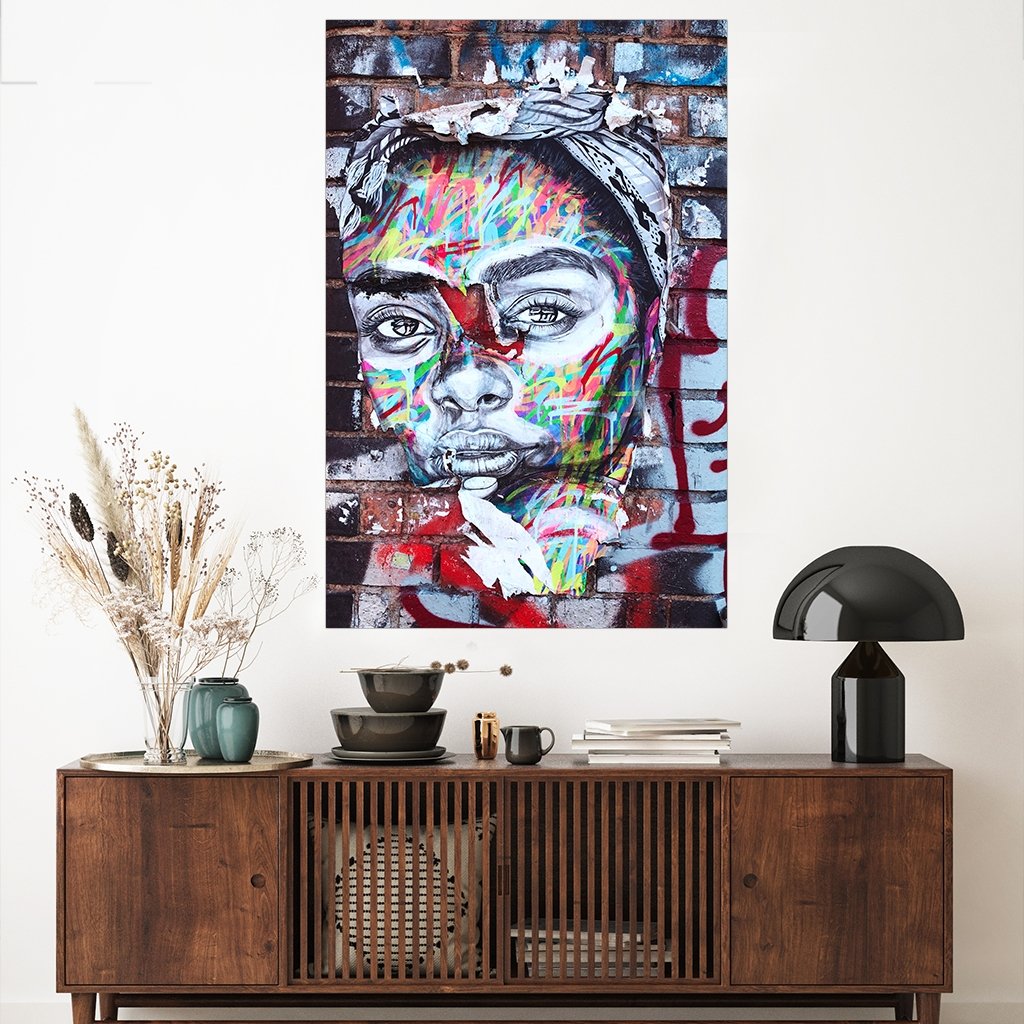 "Graffiti Woman" - Affengeile Bilder