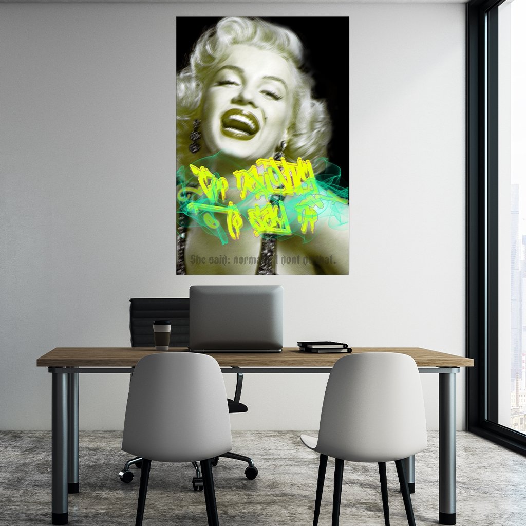 "Marilyn" by Matteo Bianchi - Affengeile Bilder