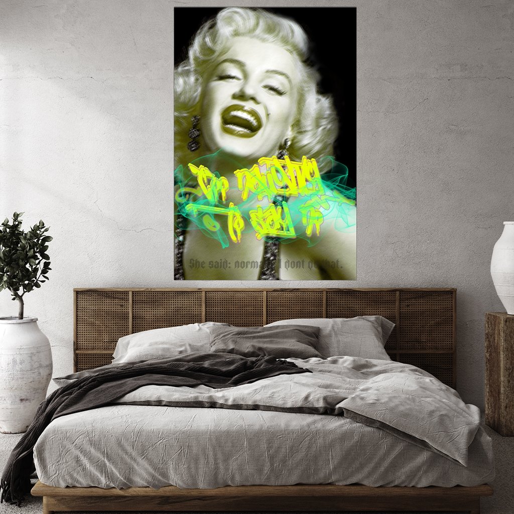 "Marilyn" by Matteo Bianchi - Affengeile Bilder