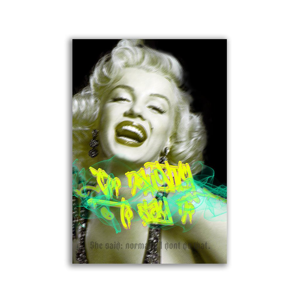 "Marilyn" by Matteo Bianchi - Affengeile Bilder