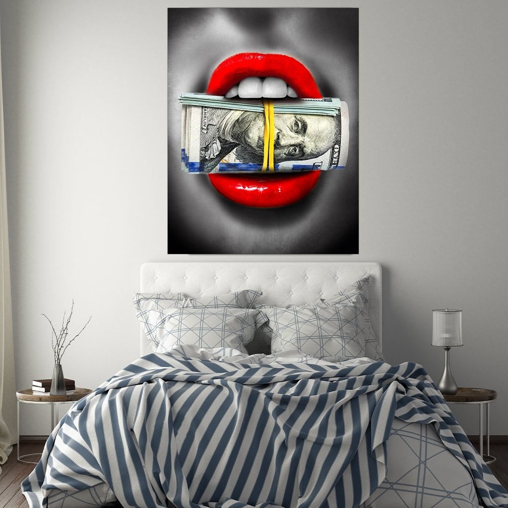 "Money Kiss" - Affengeile Bilder