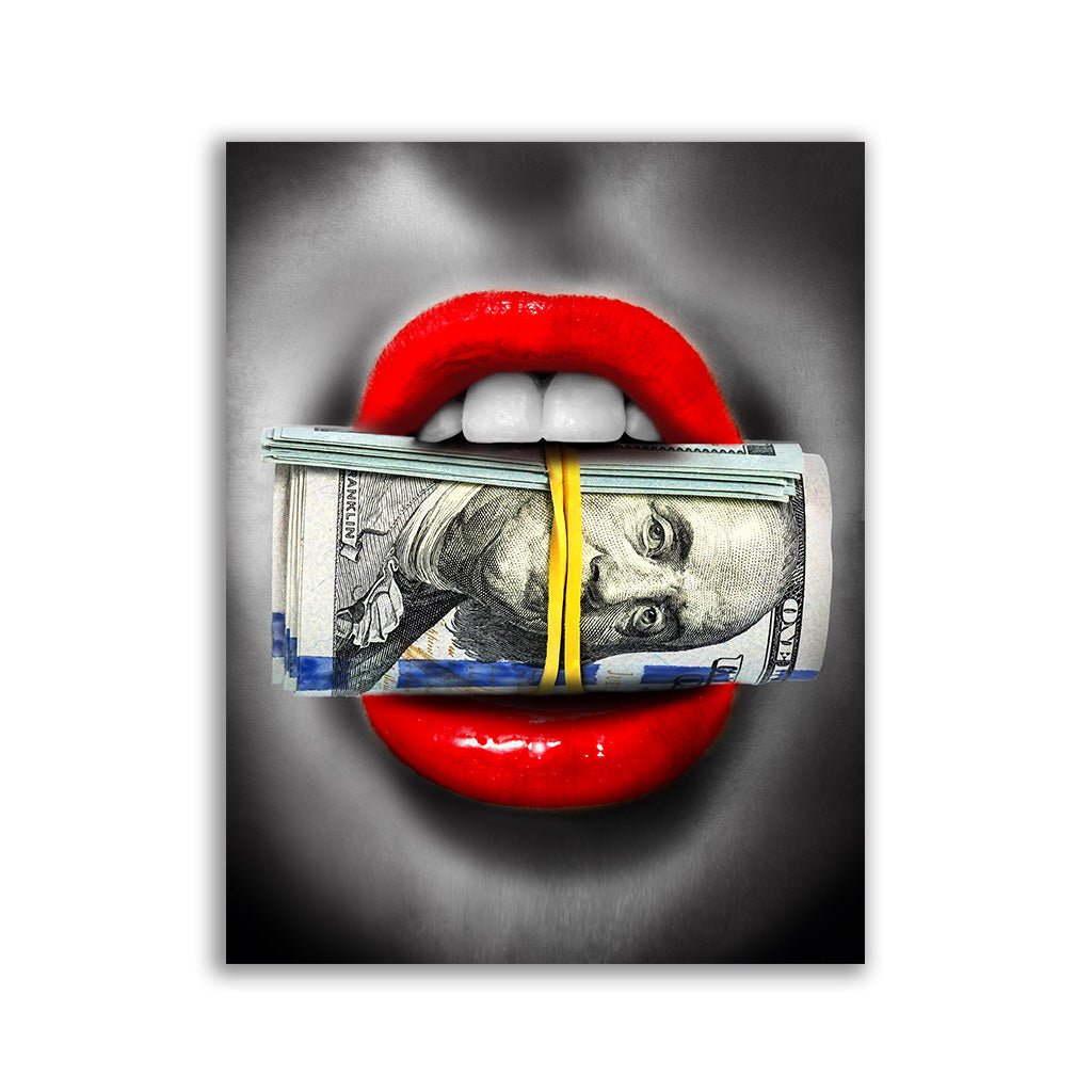 "Money Kiss" - Affengeile Bilder