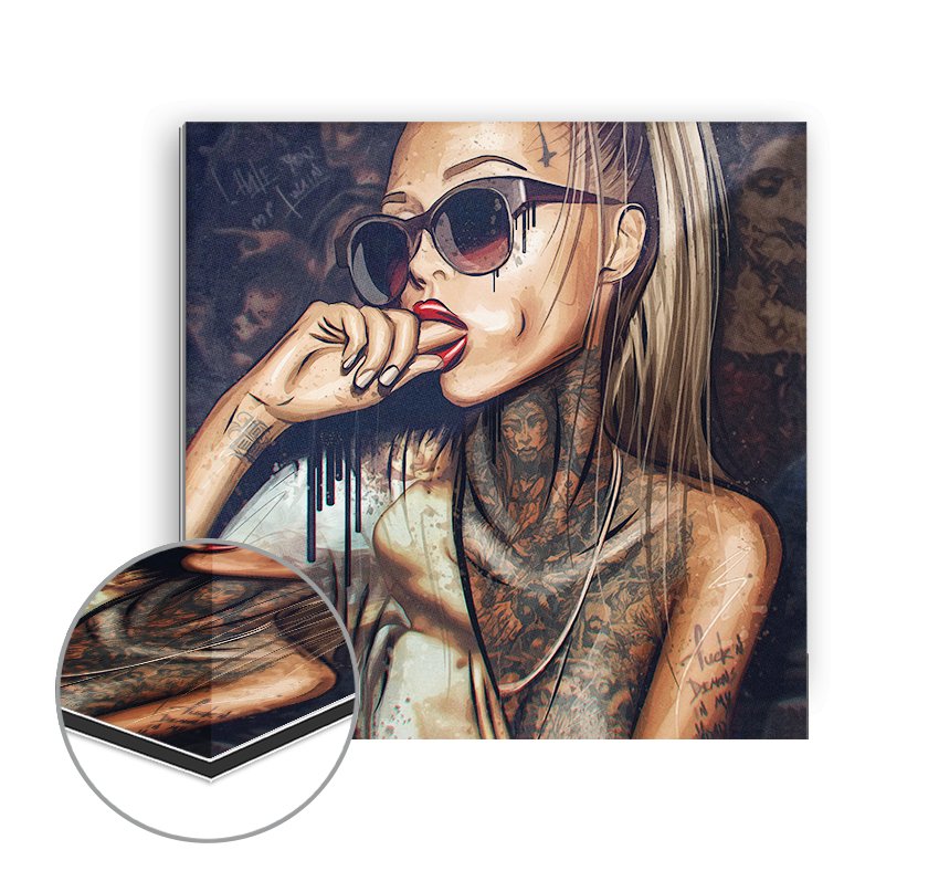 Sexy Tattoo Girl - Affengeile Bilder